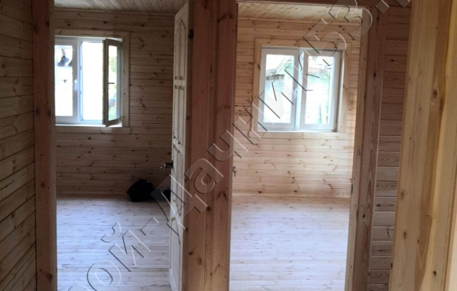 4 Каркасно-щитовой дом по проекту К-11, 6×8, 75 м², Московская область, Троицкий административный округ, Поселе (4)